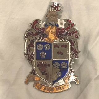 Vintage Kaiser Frazer 1940 Era Hood Emblem Ornament Badge