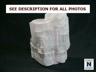 Noblespirit {3970}spectacular White Selenite Tower Piece