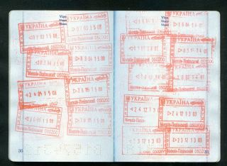 Republic MOLDOVA International Travel Document Woman Type2 Canseled 2