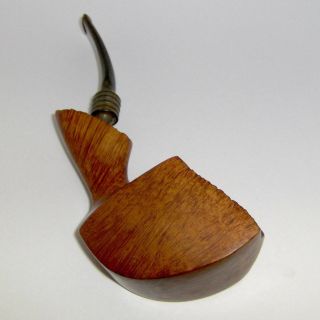 Vintage " Puj " Imported Briar Estate Pipe Handmade In Denmark - Wow
