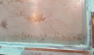 Rare Antique 19th Century Native American Indian Copper Engraved Printing Plate 3
