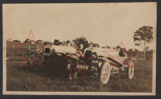 Old Photo Of Two Amilcar Cs Roadsters South Australia Cars Taken C1925