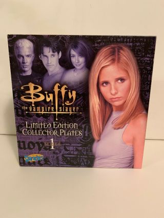 Buffy The Vampire Slayer Limited Edition Collector Plate Series 1 Buffy