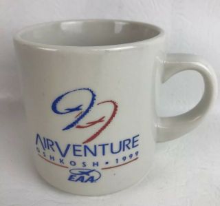 1999 Airventure Oshkosh Eaa Experimental Aircraft Association Mug Cup