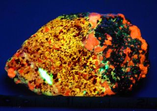Clinohedrite Willemite Calcite Franklin Nj Fluorescent Mineral Specimen