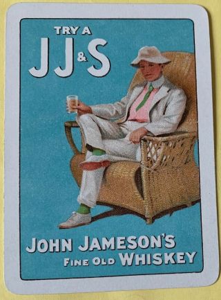 Playing Swap Cards = 1 Old English Wide Single Jj&s Jameson’s Whiskey