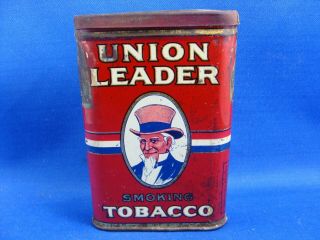 Union Leader Tobacco Pocket Tin