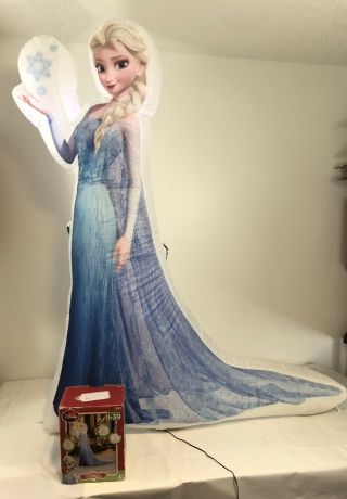 Disney Frozen Photorealistic Elsa Airblown Inflatable 5 Feet Tall