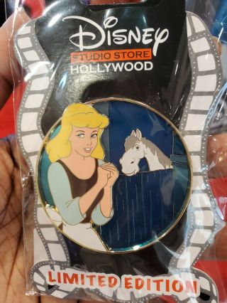 D23 2019 Dsf Dssh Cinderella And Major Mane - N - Friends Le400 Disney Pin In Hand