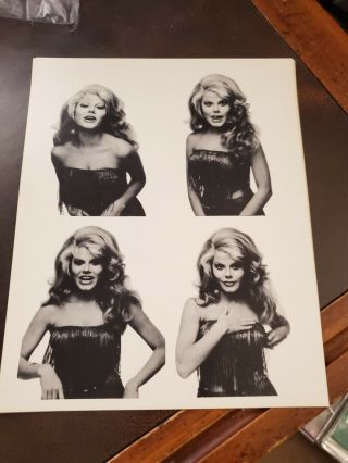 Vntg 1970s Press Release Movie Non Glossy Photo 8x10 Pinup Style Charo