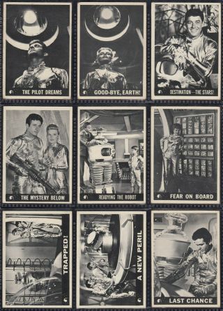 1966 Topps Lost In Space,  21 Different - Vg - Ex