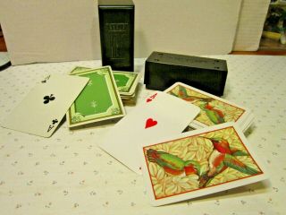 Vintage Kem Plastic Playing Cards In Case
