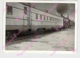 Vintage 7 " X5 " Photo Train Railroad Union Pacific City Of Los Angeles Helper