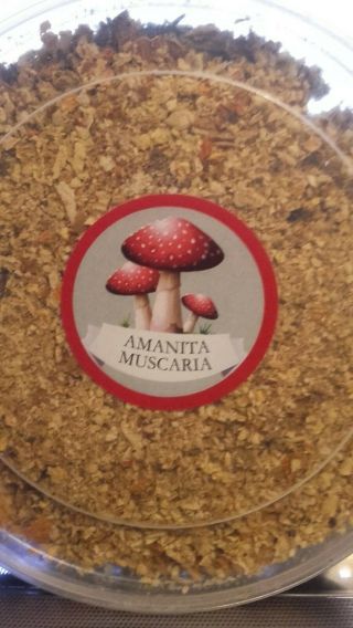 Amanita - 100 Gr.  - 3.  5 Oz Dry Mushroom Powder 2018
