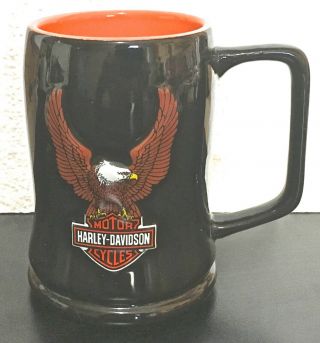 Harley Davidson - Raised Eagle Beer Mug - W/o Tags