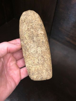 Mlc S3436 6” Polished Hardstone Stone Celt Ohio Old Artifact