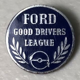 Vintage Ford Good Drivers League Lapel Hat Pin Automobile Vehicle Car Truck