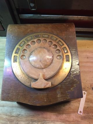 1939 Vintage Philco Mystery Wireless Remote Control - Bakelite Rotary Dial