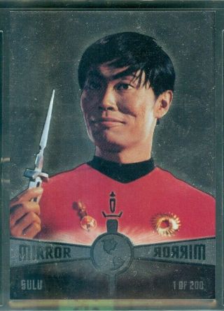 Star Trek Series Season 2 (m5) Mirror Mirror Sulu Insert Card