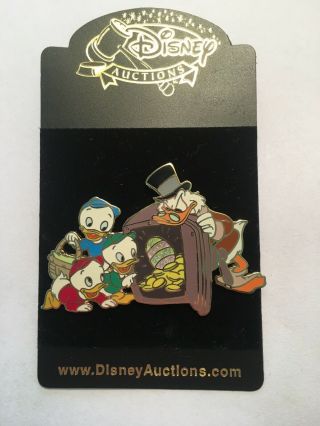 Scrooge Mcduck Nephews Easter Egg Hunt Le 100 Disney Pin 37081