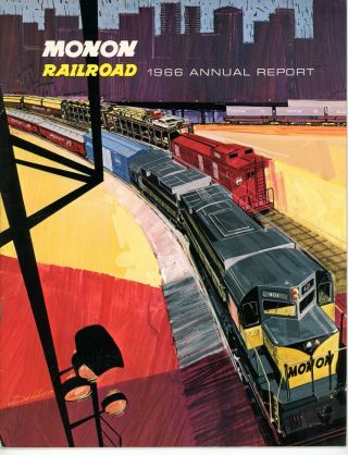 Mon - Monon Railroad - 1966 Annual Report