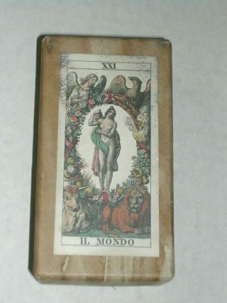 Soprafino Tarot Cards Meneghello Italy 1335/2000 Rare Limited Numbered Edition