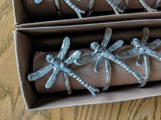 2 Packages Michael Aram Dragonfly Napkin Rings