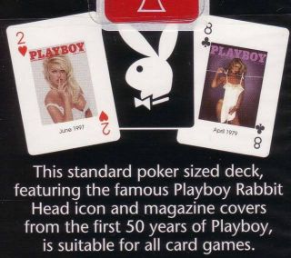 Bicycle PLAYBOY 50th Year Anniversary Playing Cards Deck Ohio Made 2