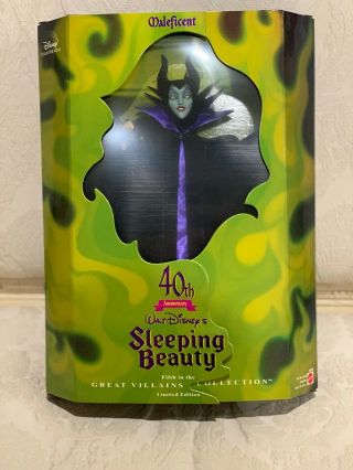 Brand 1998 40th Anniversary Maleficent Walt Disney 