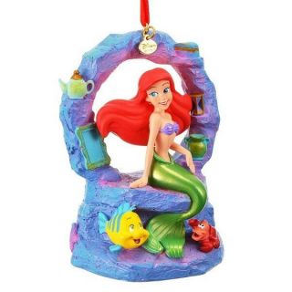 2015 Disney Store Japan Little Mermaid Singing Ariel Ornament Figure Doll
