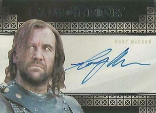 Game Of Thrones Season 7 - Rory Mccann As The Hound Autograph Card