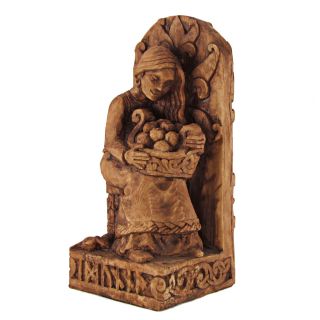 Seated Idunna Statue - Dryad Designs - Norse Goddess - Pagan Asatru Viking Wicca