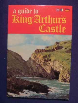 1974 Illustrated Souvenir Book A Guide To King Arthur 
