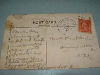 RARE 1915 Pennsylvania Railroad Yard,  Enola PA Postcard,  Postally 2