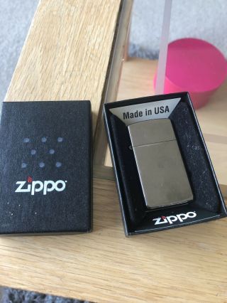 Zippo Slim Black Ice Lighter