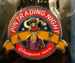 Disneyland Paris Pin Trading Night Event Dr.  Facilier Villains Disney Frog Pi Le