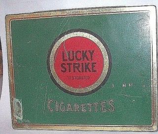 Vintage Lucky Strike Cigarettes Tin