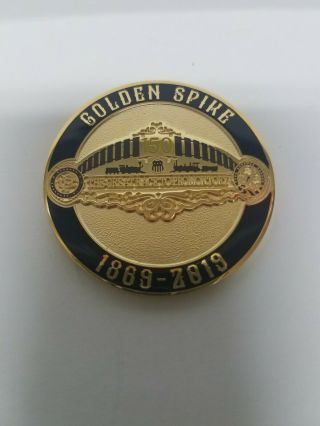 Union Pacific Railroad Police Department Special Agent Challenge Coin,  RARE 3