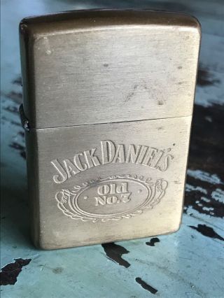 Brass Jack Daniels Zippo Lighter