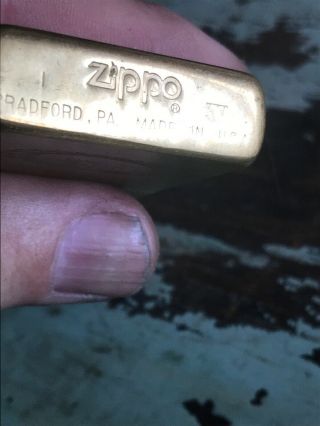 Brass Jack Daniels Zippo Lighter 4