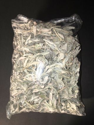California White Sage Smudge Loose Cluster Incense Bulk (1 Pound)