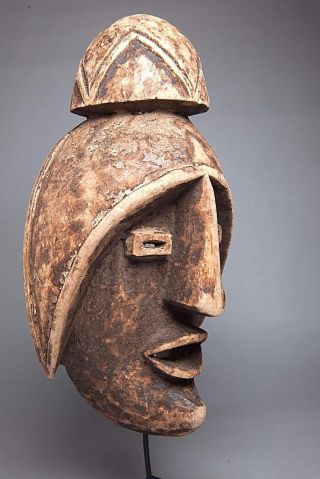 Lwalwa Nkaki Type Mask,  Democratic Republic Of Congo And Angola