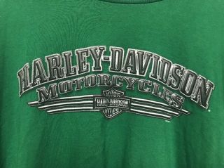 Harley Davidson Motor Cycles Faribault Mn.  Green Mens 3xl