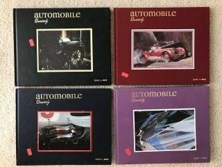 Vintage 1970s Automobile Quarterly Complete Set Of 4 Books Volume 24
