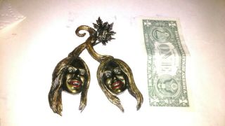 Soska Sisters Ornament.  Likely Made By Todd Masters Bizarre Halloween Ornament.