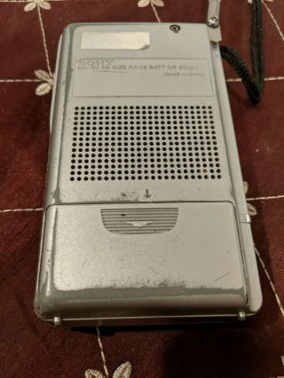 Sony FM AM Portable Pocket Silver Radio ICF S10MK2 3
