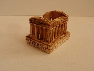 Parthenon Temple Monument Miniature Pixie Greek Athens Historic Collectible