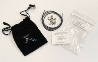 Xena Warrior Princess Calligraphic X Pendant Official Product Velvet Pouch