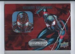 2015 Marvel Vibranium Patch P - 8 Ultimate Spider - Man