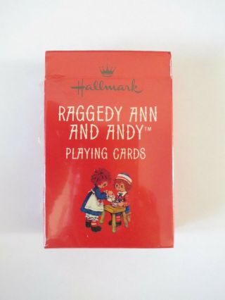 Vintage 1974 Raggedy Ann & Andy Playing Cards The Bobbs Merrill Co